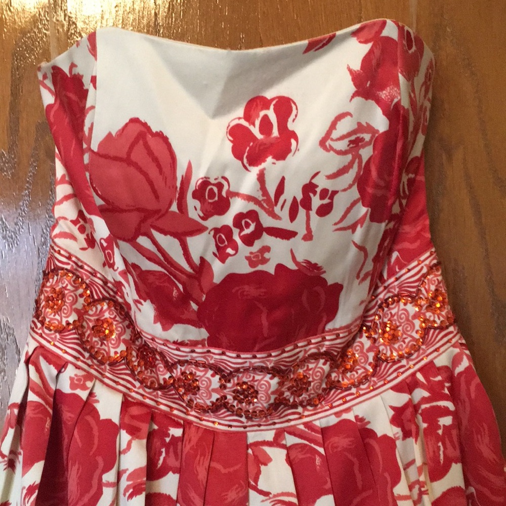 Strapless dress size small